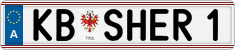License plate of Austria, Vanity Plates