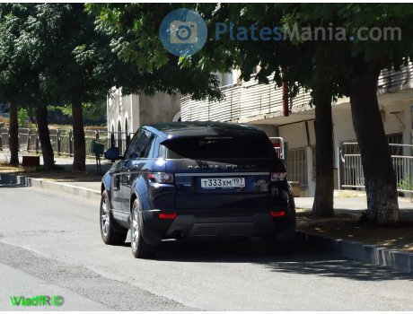 т333хм197, Land Rover Range Rover Evoque