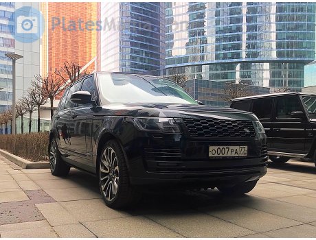 о007ра77, Land Rover Range Rover