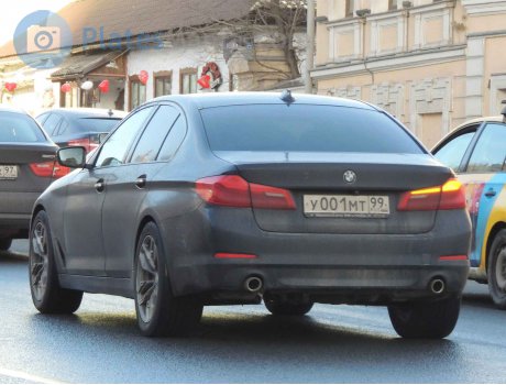 у001мт99, BMW 5 Series