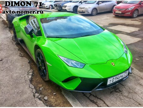 т014рк71, Lamborghini Huracán