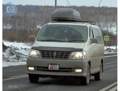B 5553 AC, Toyota HiAce