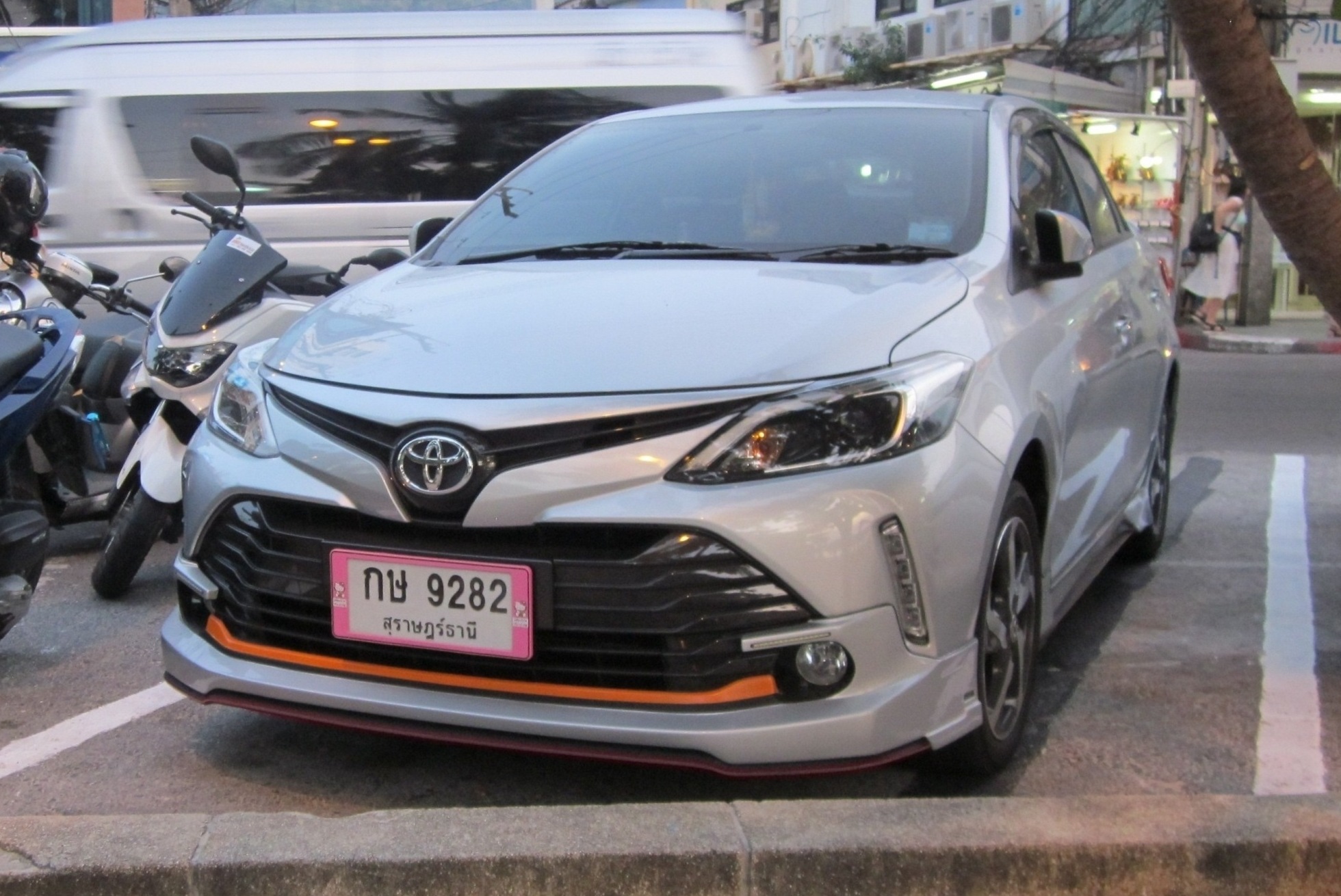 กษ 9282, Toyota Vios 3rd gen Sedan (XP150; CN- and TH-market), facelift, 2016–