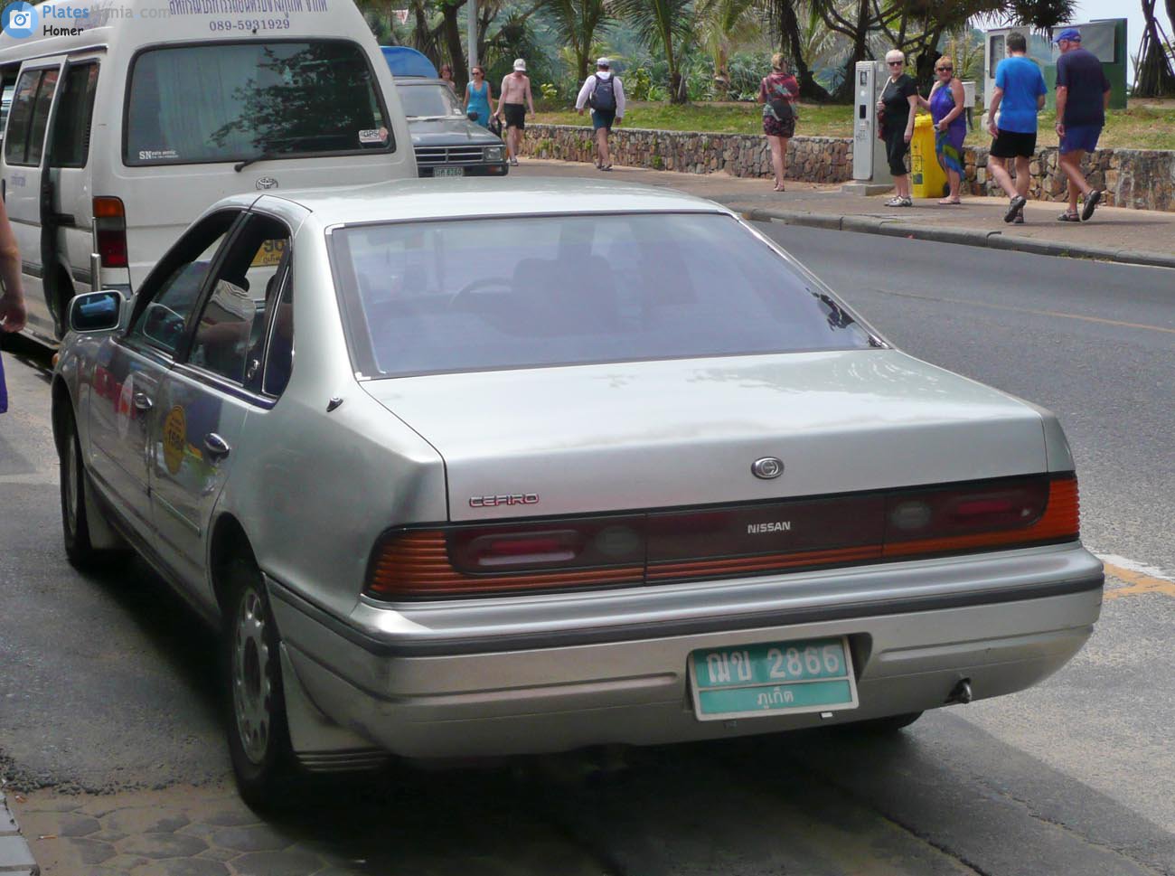 ฌข 2866, Nissan Cefiro 1st gen (A31), 1988–1994