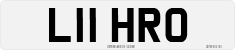 License plate of the United Kingdom, 1983 year system
