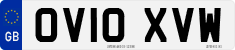 License plate of the United Kingdom, 2001 year system