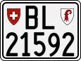 License plate of Switzerland, Motorcycles