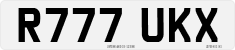 License plate of the United Kingdom, 1983 year system