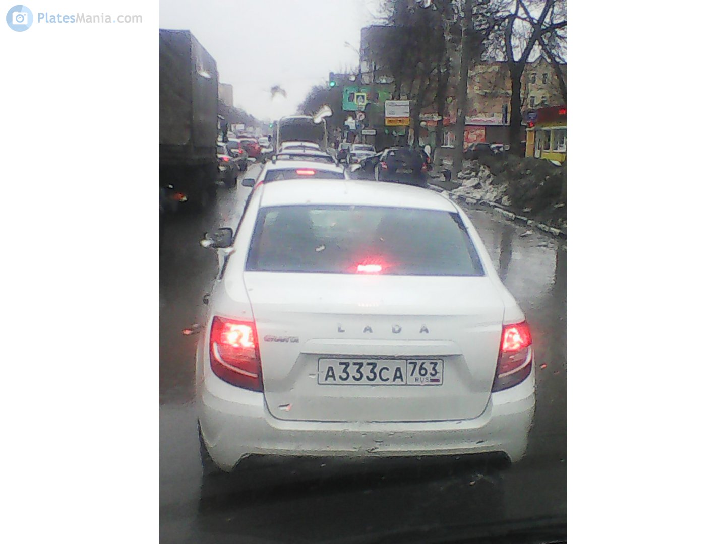 а 333 са 763, Lada (VAZ) 2190 Granta 2190, facelift, 2018–