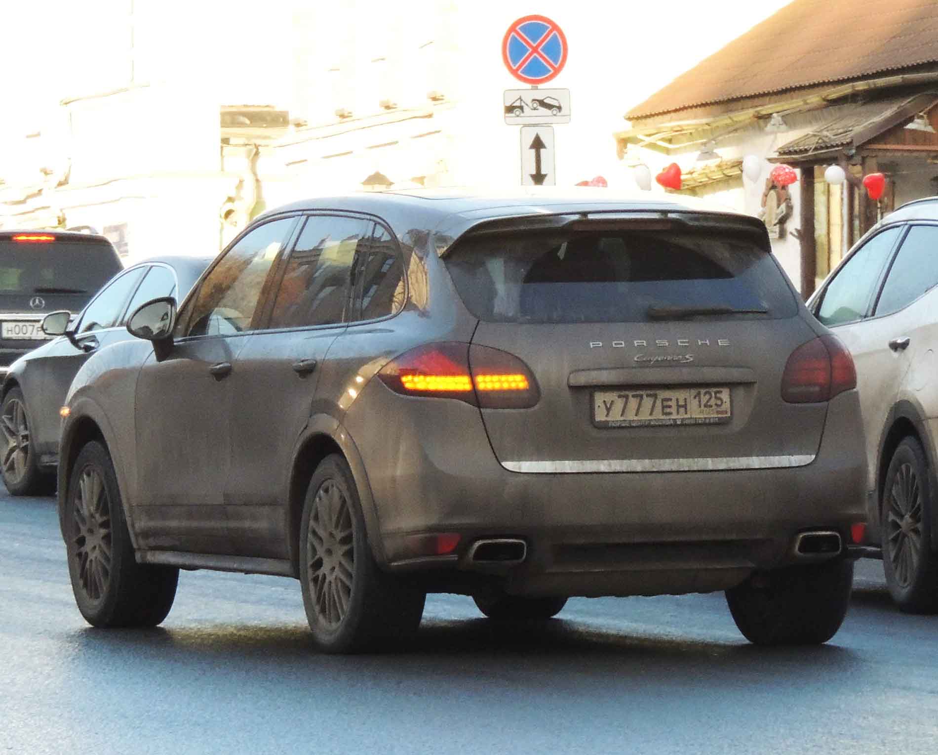 у 777 ен 125, Porsche Cayenne 2nd gen (958; 92A), 2010–2014