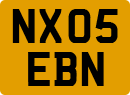 License plate of the United Kingdom, 2001 year system