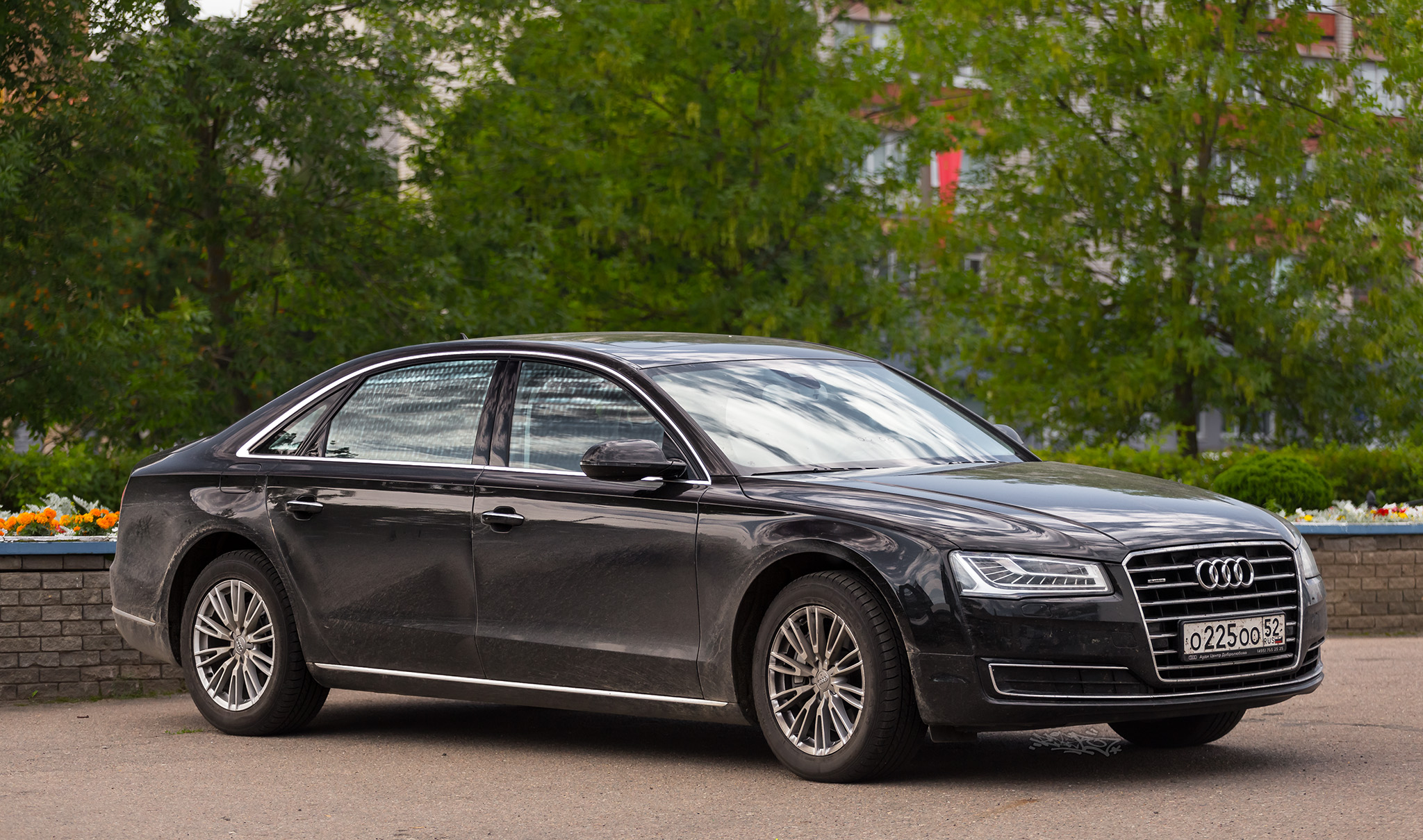 о 225 оо 52, Audi A8 3rd gen (D4/4H), facelift, 2013–2018