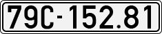 License plate of Vietnam, Cars
