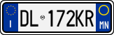 License plate of Italy, Cars (1994 year series)