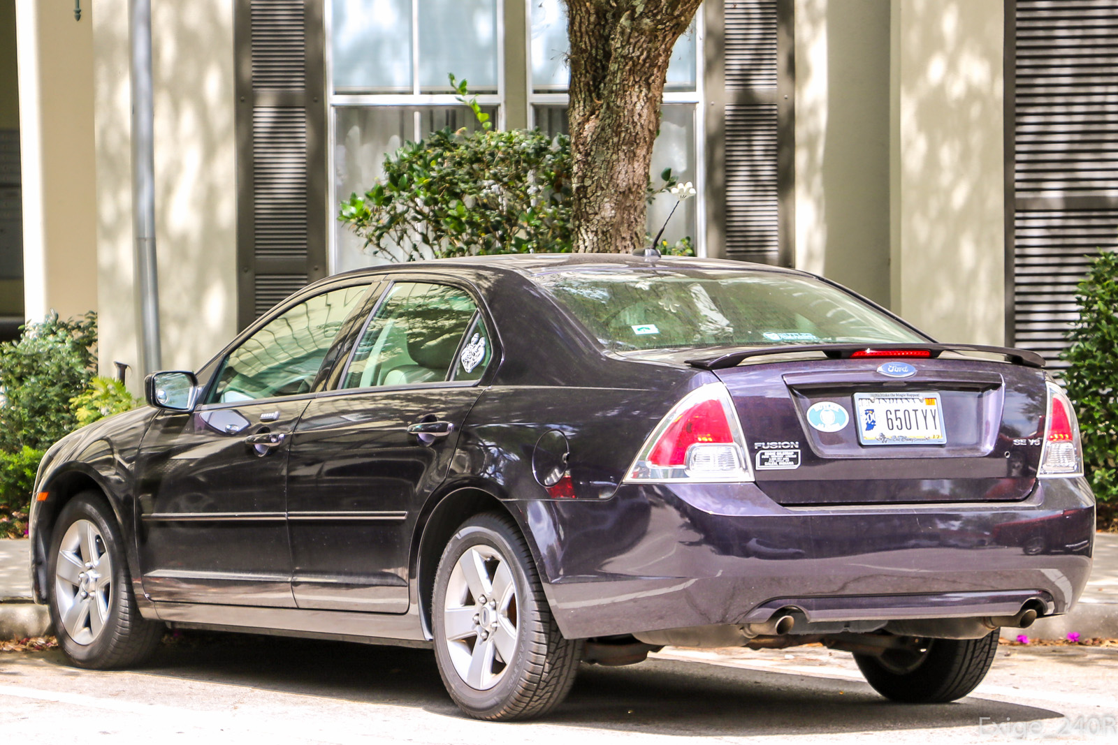 650TYY, Ford Fusion 1st gen Sedan (CD338; NA-market), 2006–2009