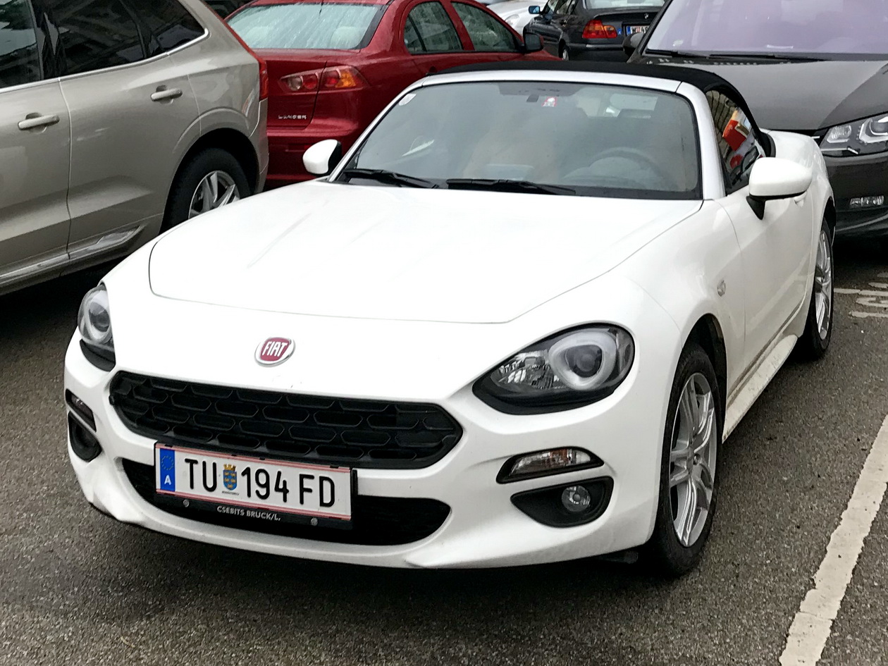 TU 194 FD, FIAT 124 2nd gen Spider (348), 2016–2020