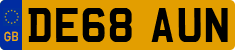 License plate of the United Kingdom, 2001 year system