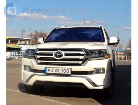 AO 0001 OO, Toyota Land Cruiser