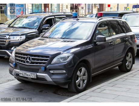 р629ан777, Mercedes-Benz M-Klasse