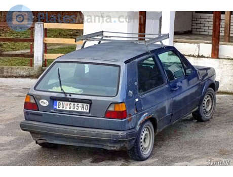 BU 005-HO, Volkswagen Golf