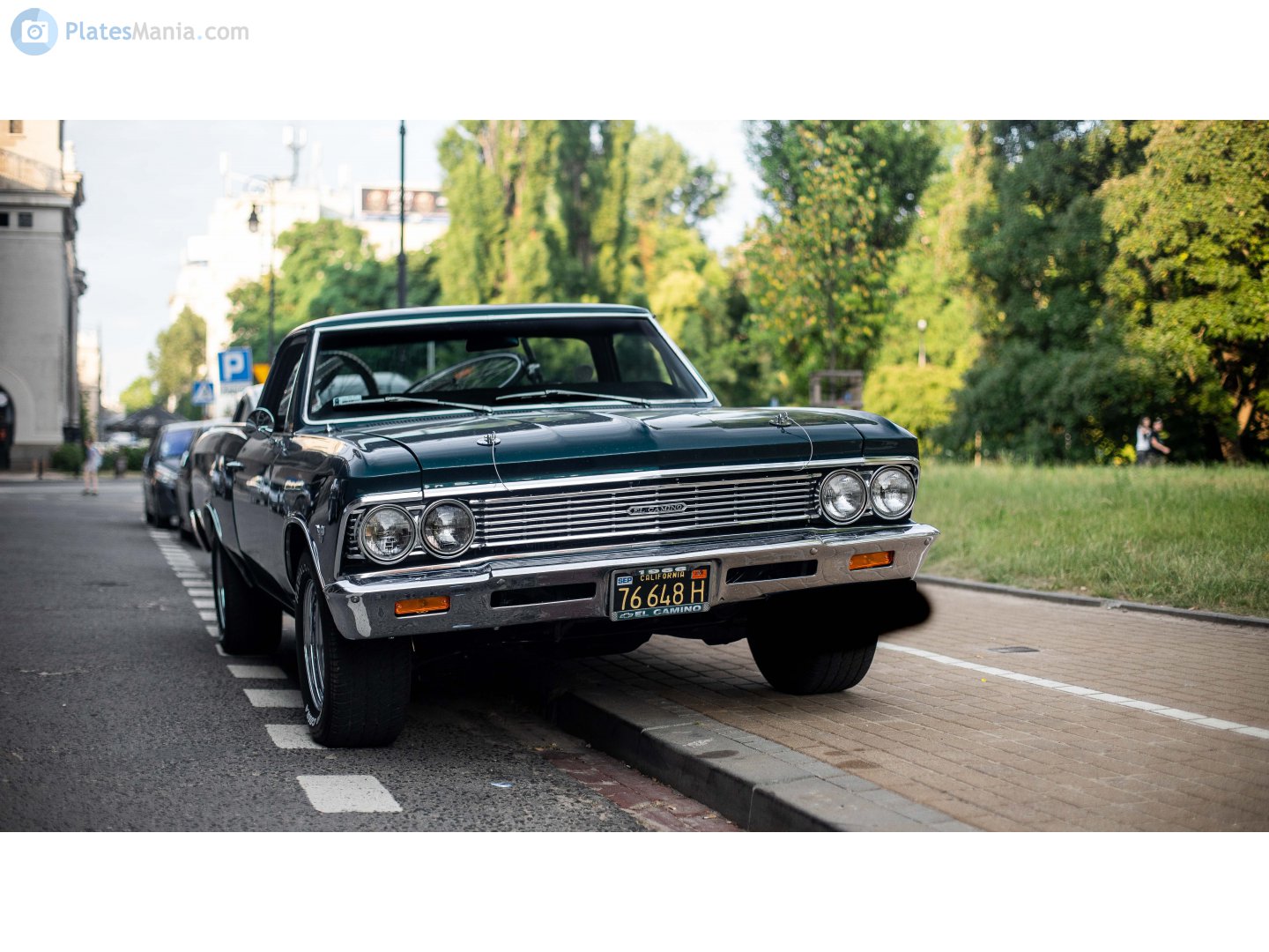76 648 H, Chevrolet El Camino 2nd gen 1966 (13680; A-body), 2nd facelift, 1965–1966