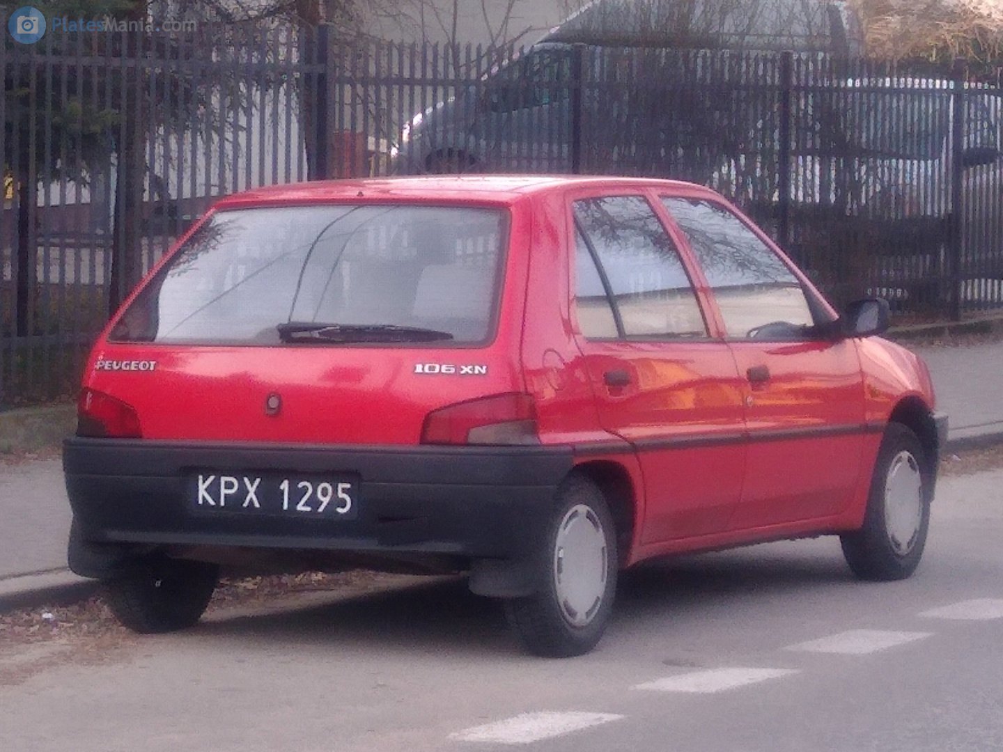 KPX 1295, Peugeot 106 1st gen 5-door Hatch (1C), 1992–1996
