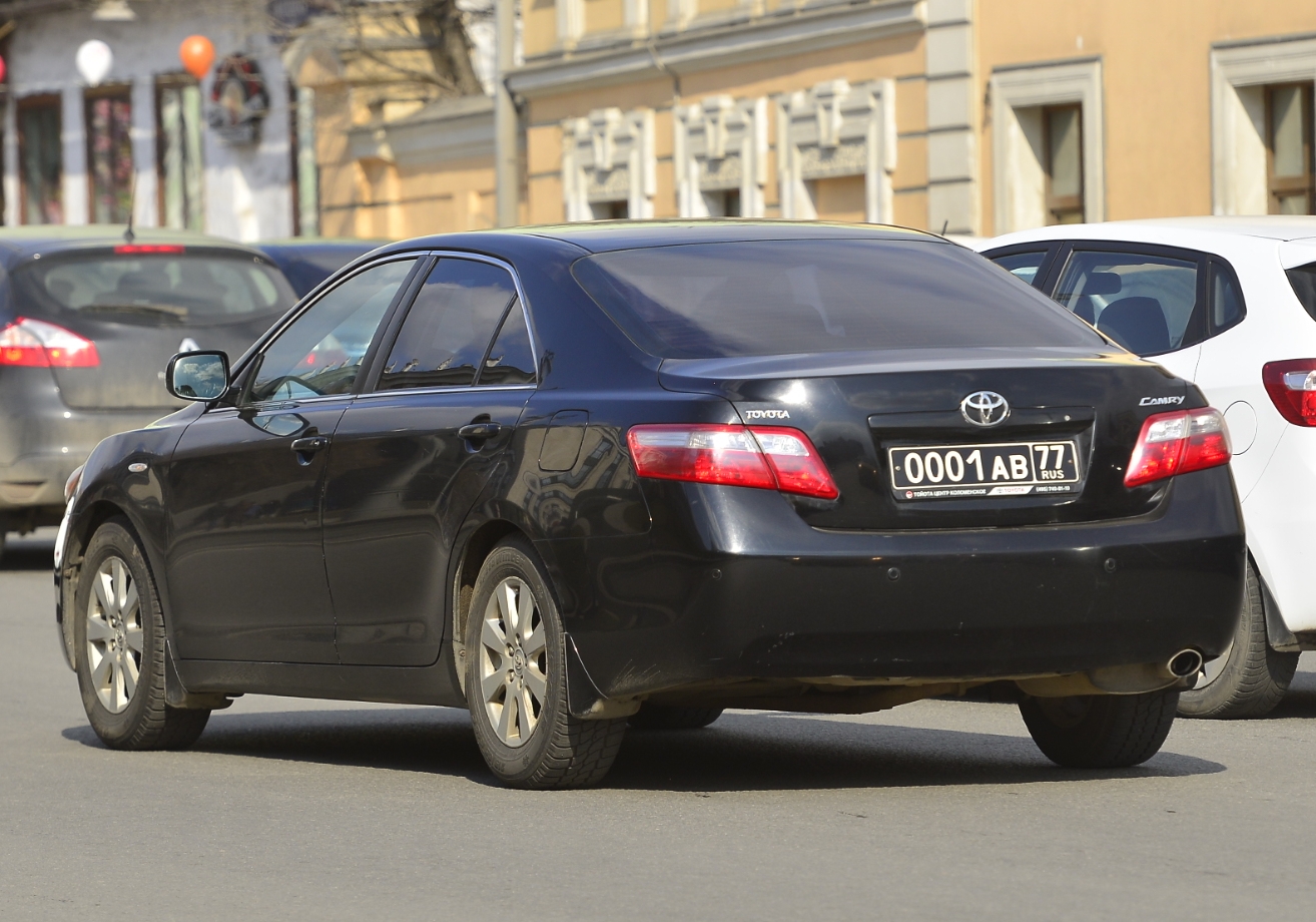 0001 ав 77, Toyota Camry 6th gen (XV40; Global-market), 2006–2011