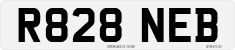 License plate of the United Kingdom, 1983 year system