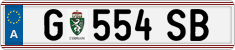 License plate of Austria, Regular plates