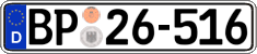 German license plate, Authorities and federal agencies