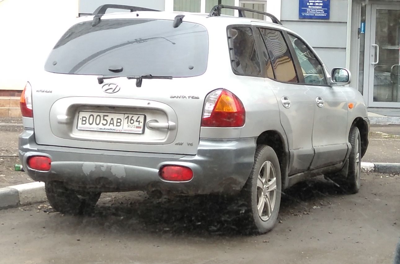 в 005 ав 164, Hyundai Santa Fe 