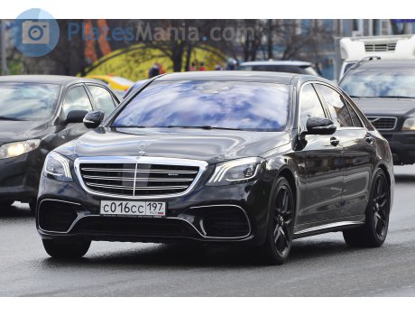 с016сс197, Mercedes-Benz S-Klasse