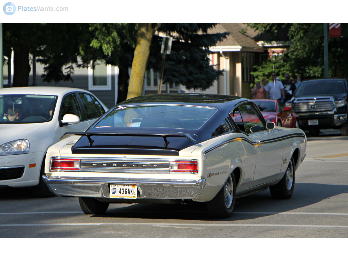 436AKQ, Mercury Cyclone 3rd gen 1969 2-door Hardtop (63), facelift, 1968–1969