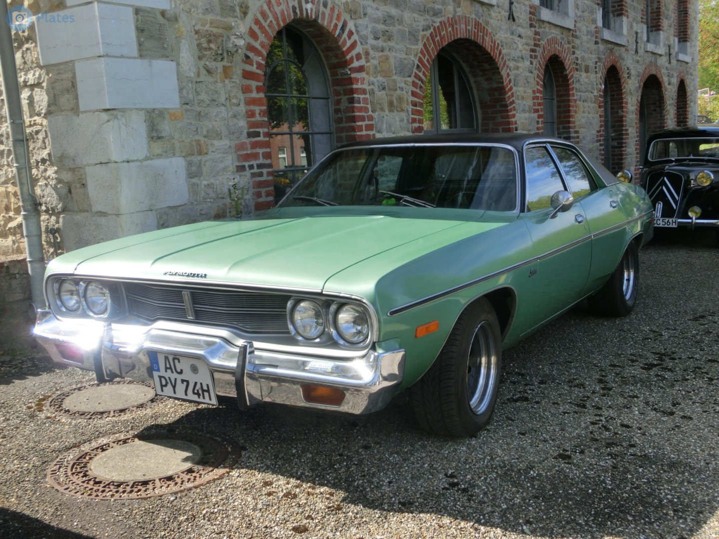 AC PY 74 H, Plymouth Satellite 3rd gen 1973/1974 4-door Sedan (41; B-body), facelift, 1972–1974