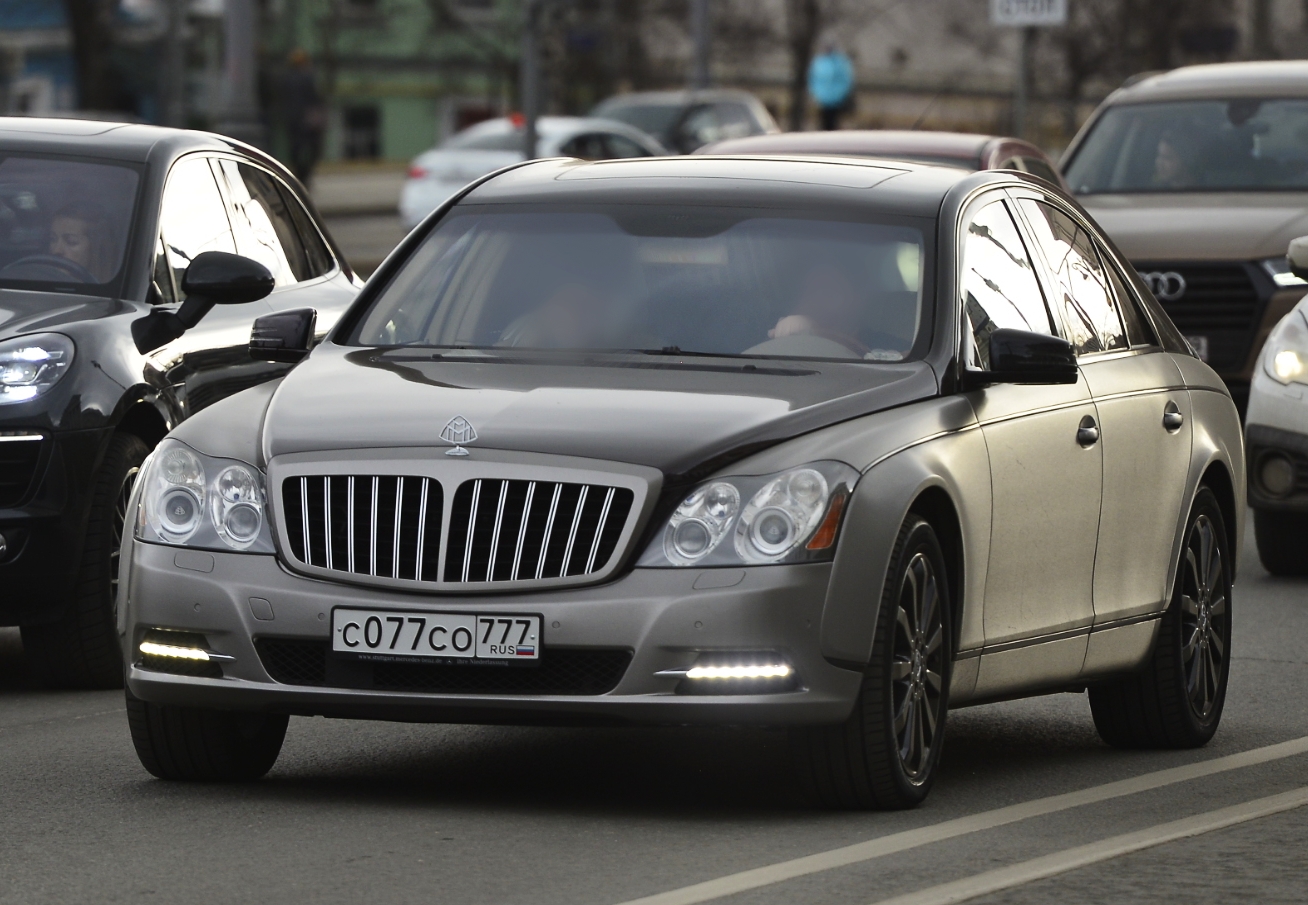 с 077 со 777, Maybach 57S 1st gen (W240), 2005–2012