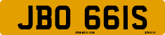 License plate of the United Kingdom, 1963 year system