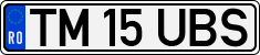 License plate of Romania, Regular plates