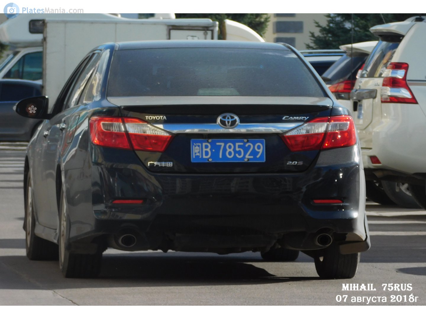 闽B·78529, Toyota Camry 7th gen (XV50; Global-market), 2011–2014