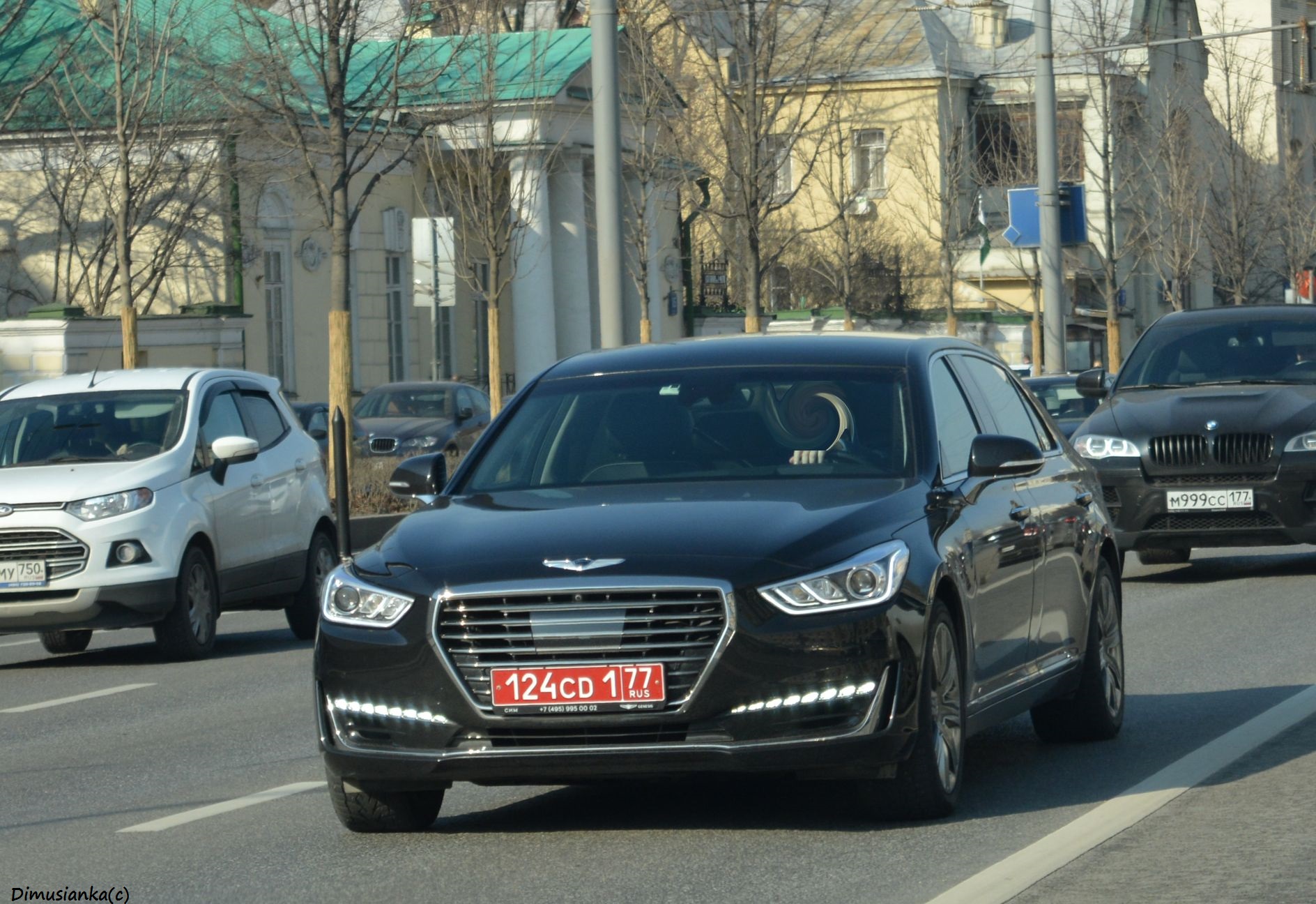 124 CD 1 77, Genesis G90 1st gen (HI), 2016–2019