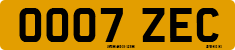 License plate of the United Kingdom, 2001 year system