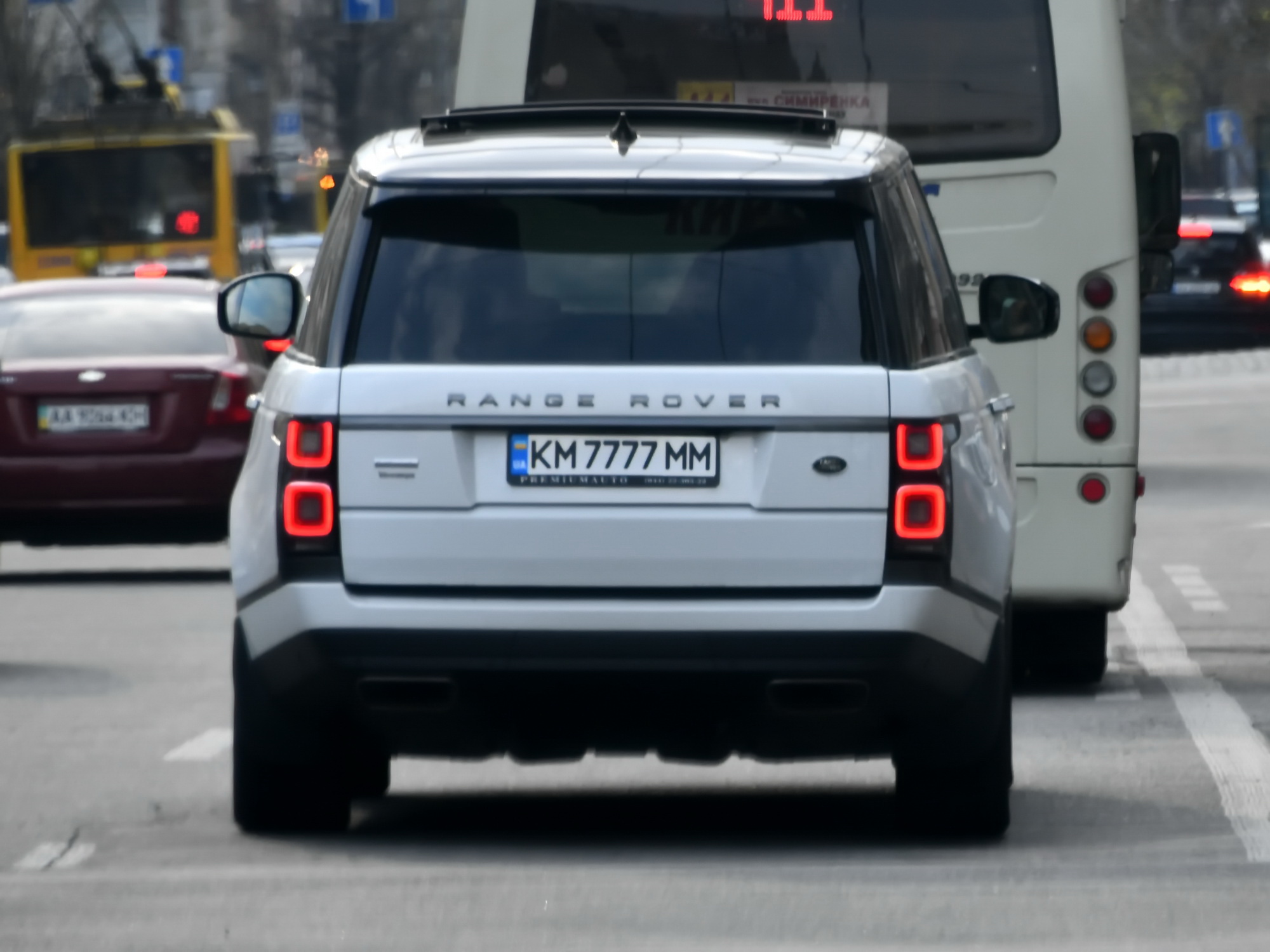 KM 7777 MM, Land Rover Range Rover 4th gen (L405), facelift, 2017–2022