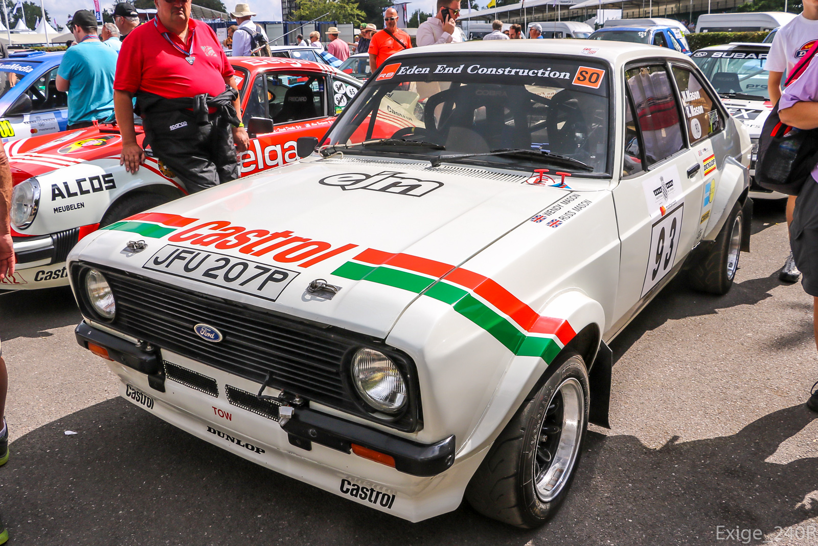 JFU207P, Ford Escort 2nd gen 2-door Sedan (ATR), 1974–1980