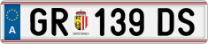 License plate of Austria, Regular plates