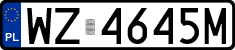 License plates of Poland, Regular car plates