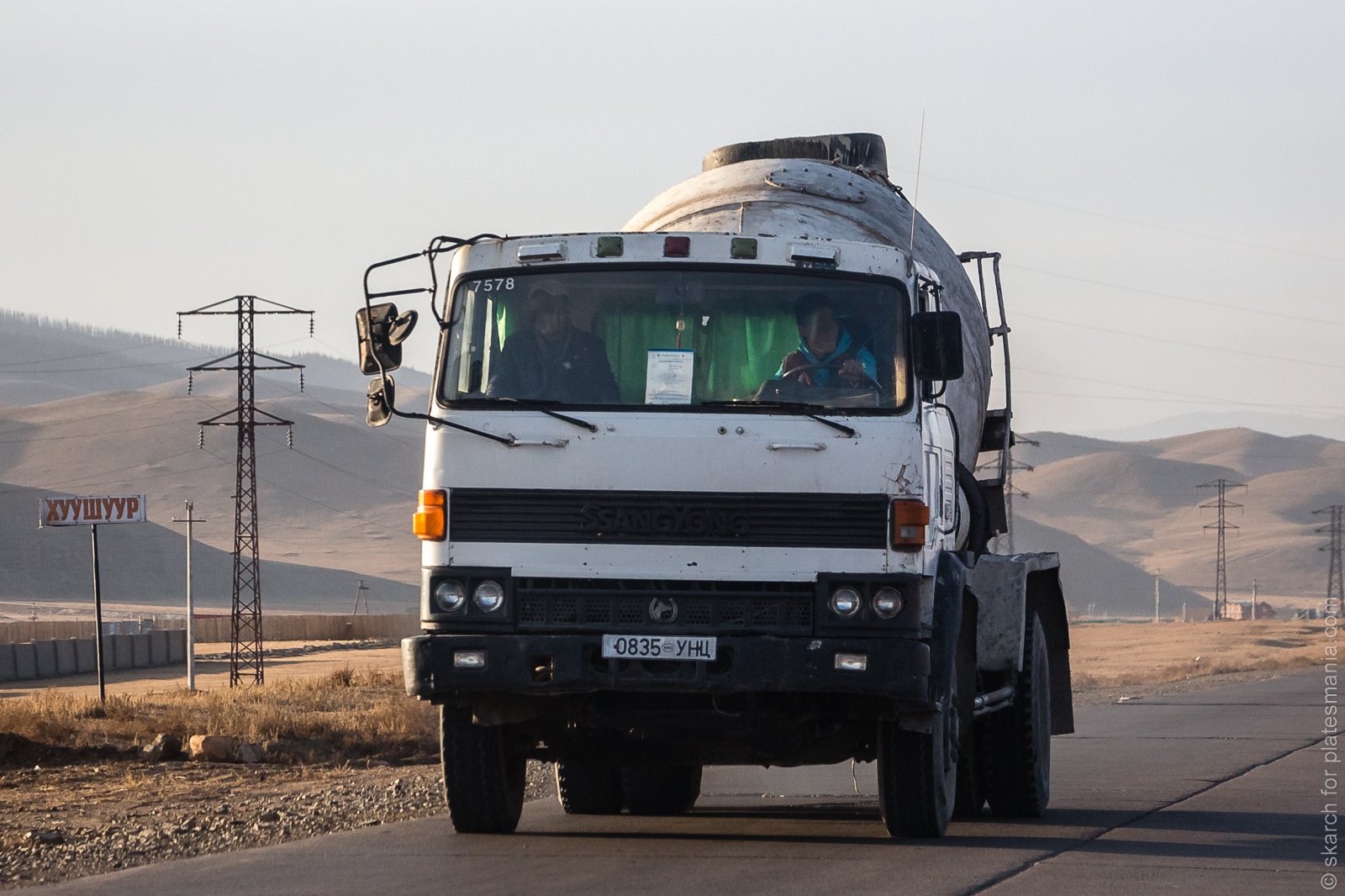 0835 УНЦ, SsangYong (KGM) DA Truck DA30/DA50, 1985–1994