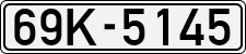 License plate of Vietnam, Cars