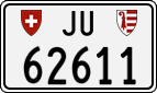License plate of Switzerland, Cars