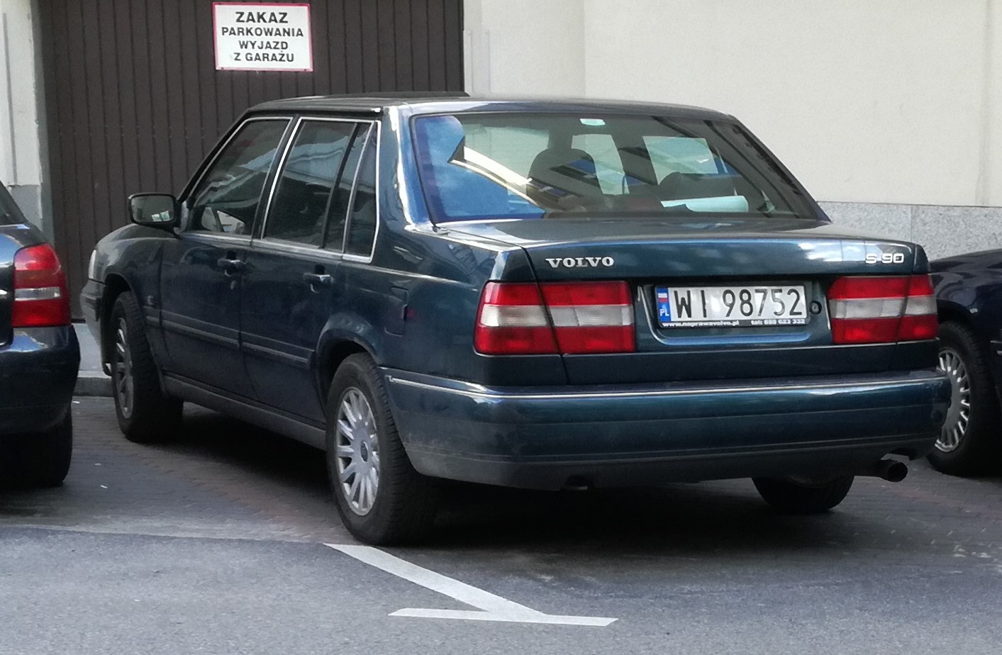 WI 98752, Volvo S90 1st gen (964), 1996–1998