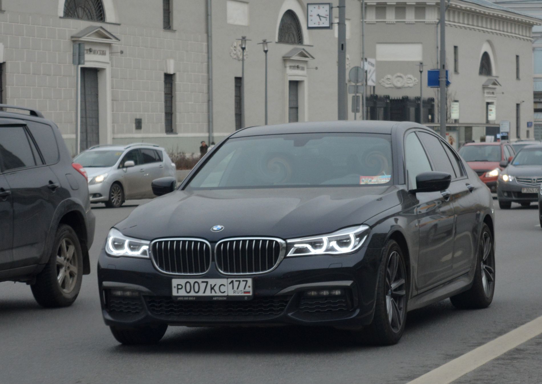 р 007 кс 177, BMW 7 Series 6th gen (G11/G12), 2015–2019