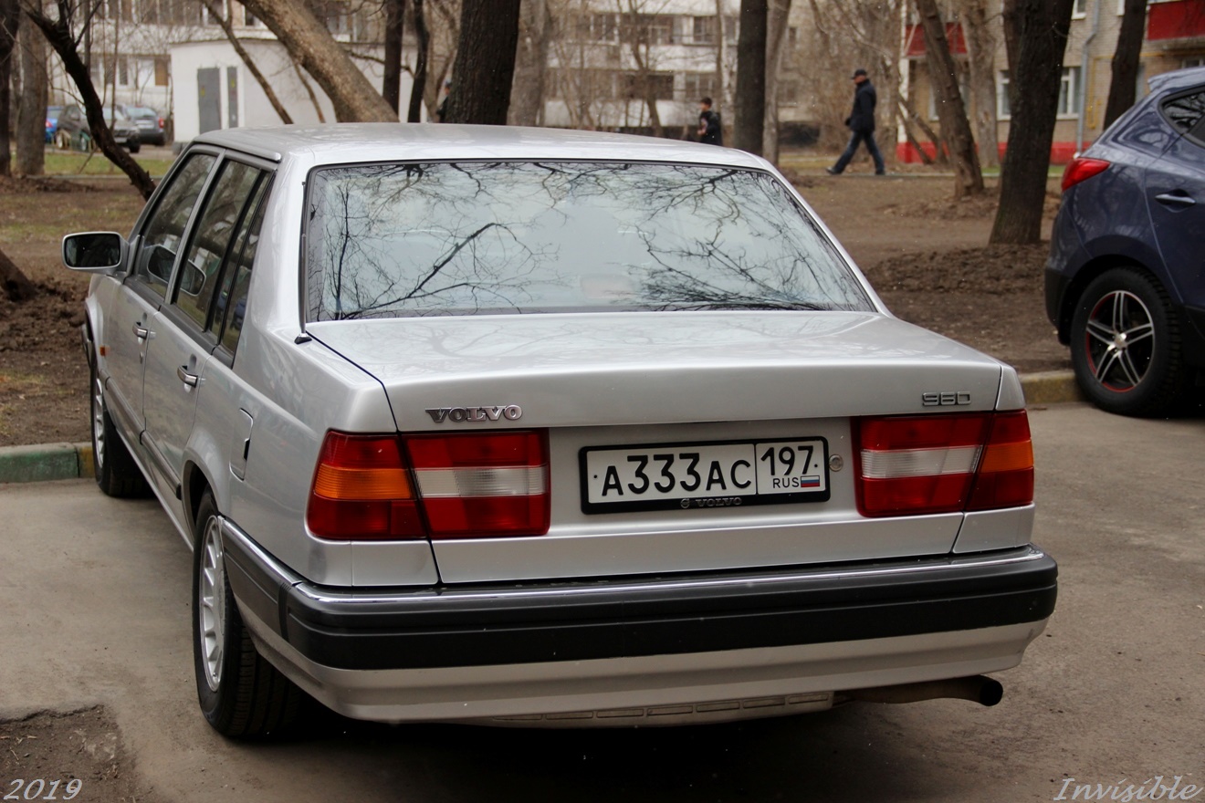 а 333 ас 197, Volvo 960 1st gen Sedan (964), 1990–1994